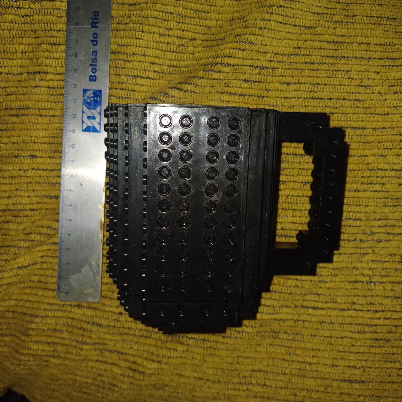 Caneca Lego Art Feita com Blocos de Montar - Foto 4