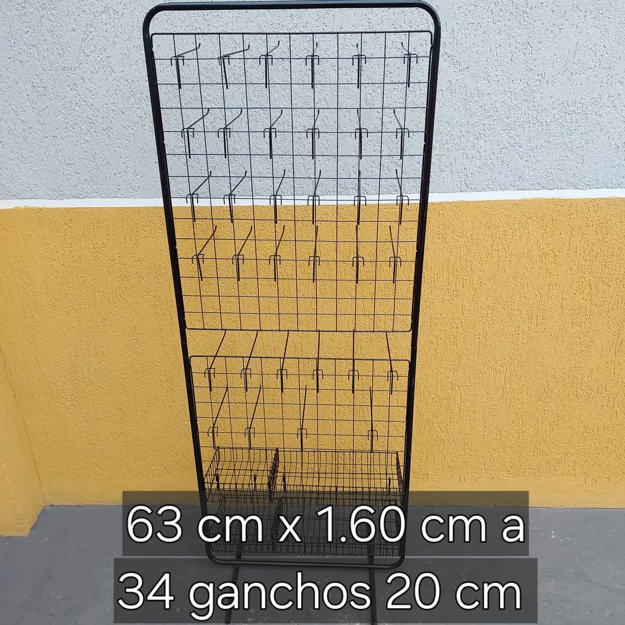 Biombo de chão + ganchos  - Foto 2