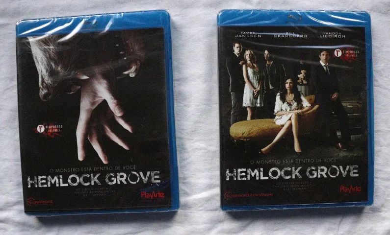 Hemlock Grove 1° Temporada Volume Volume Blu-ray CDs, DVDs