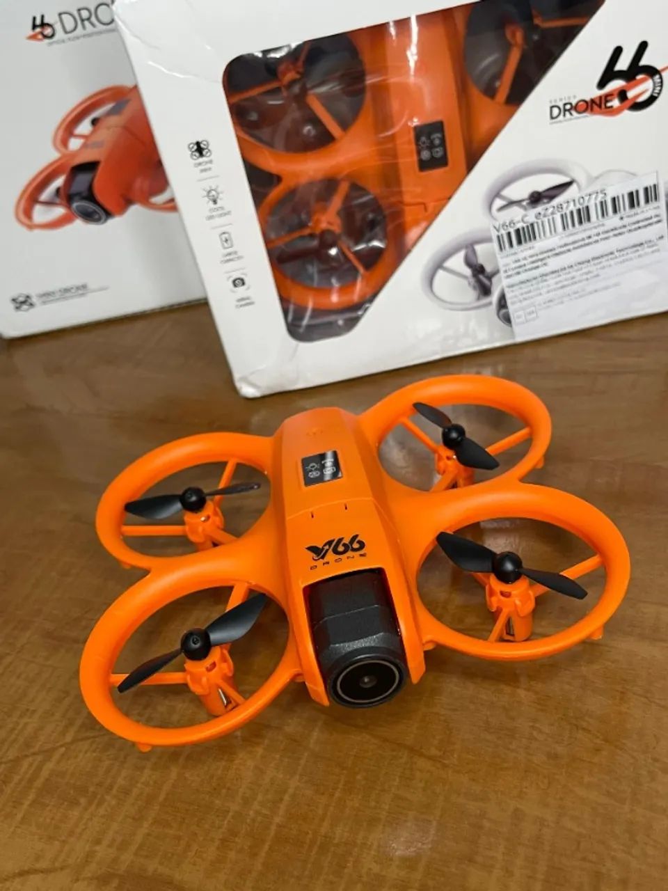 Mini Drone V66 6K Dobrável com Câmera - Portátil, Fácil de Usar e Perfeito para Presente! - Foto 2