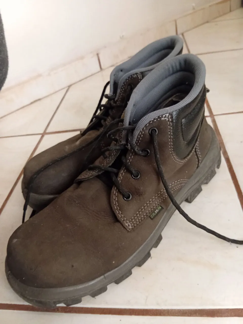 Botas de Segurança Marrom - Calibras