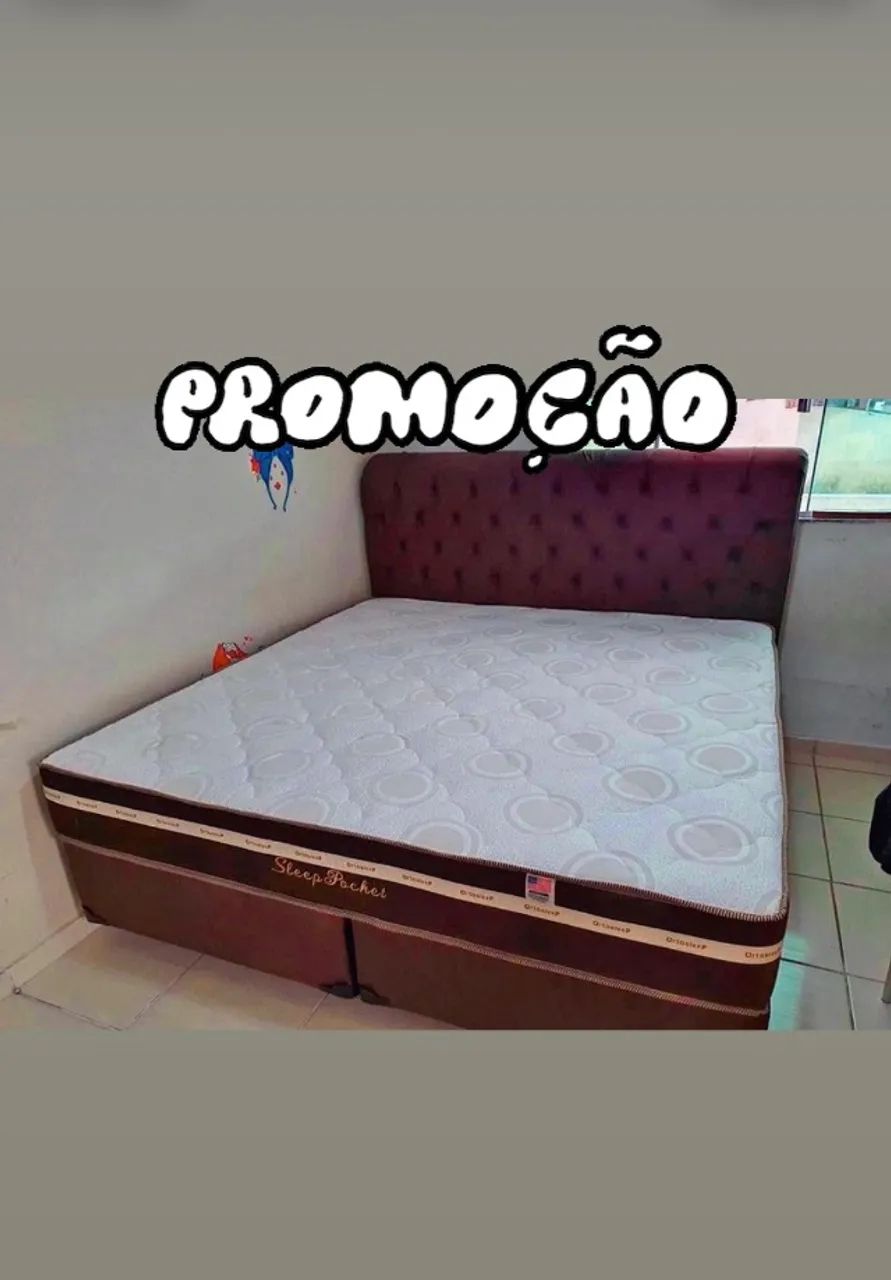 Cama box super king