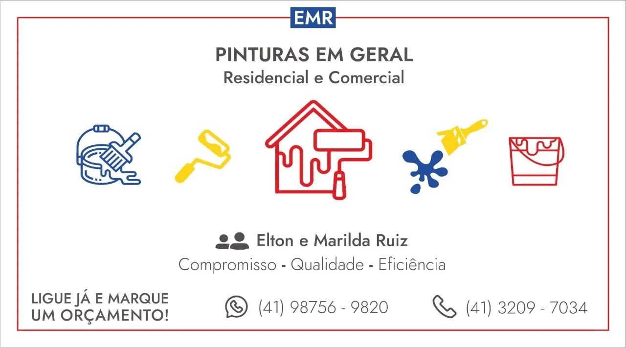 Pintura residencial e comercial 
