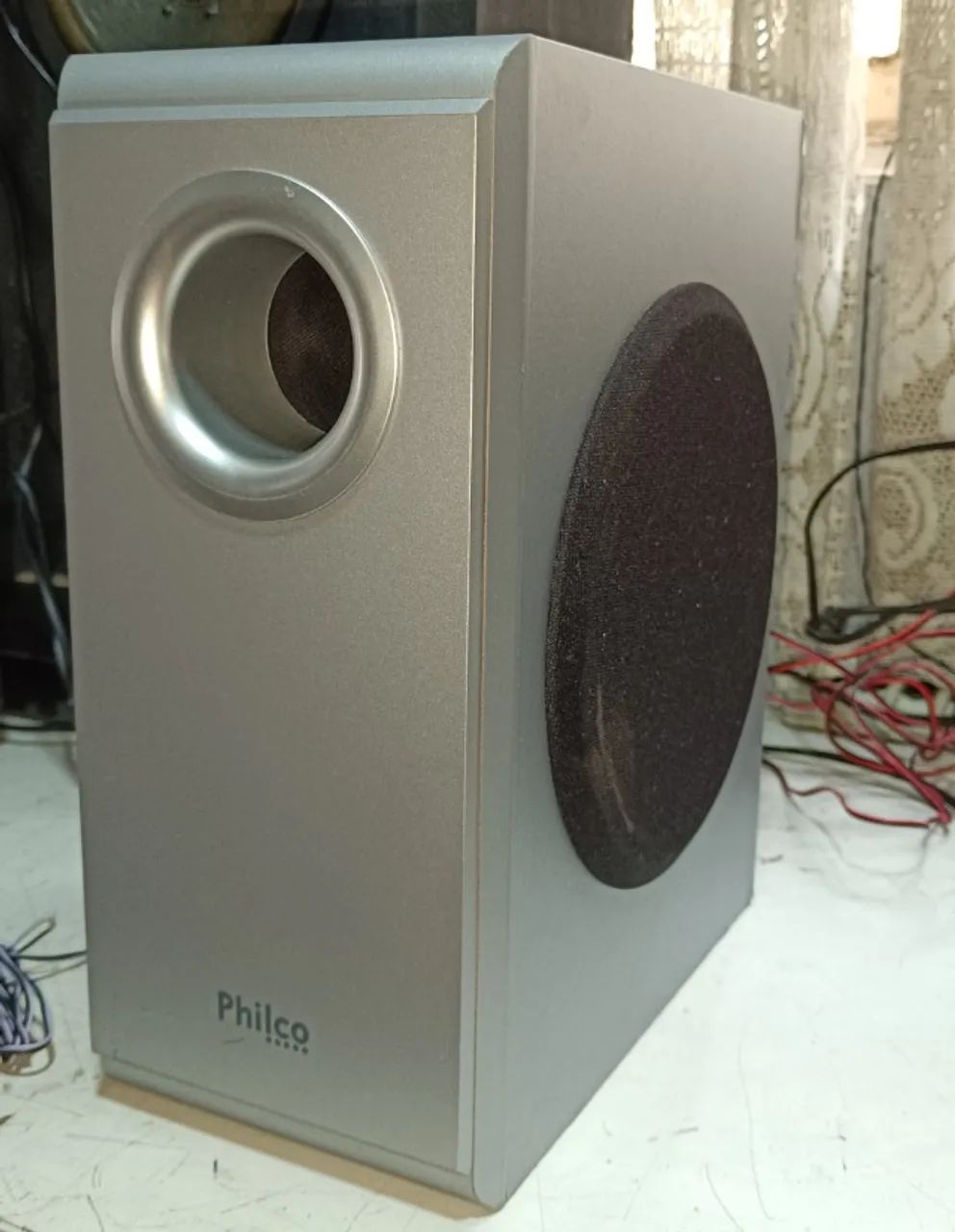 Subwoofer Passivo Philco Hs-200 Ótimo Estado Funcionando