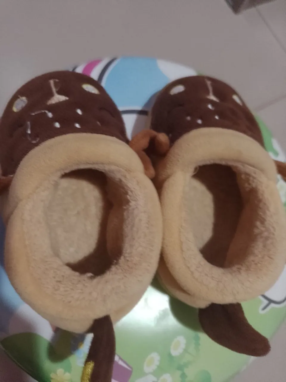 Pantufas de bichinho para bebê