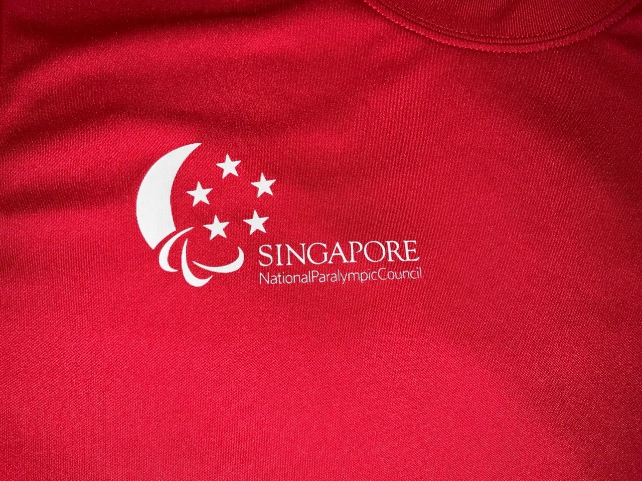 Camisa oficial do Comitê Paralímpico de Singapura - Foto 4
