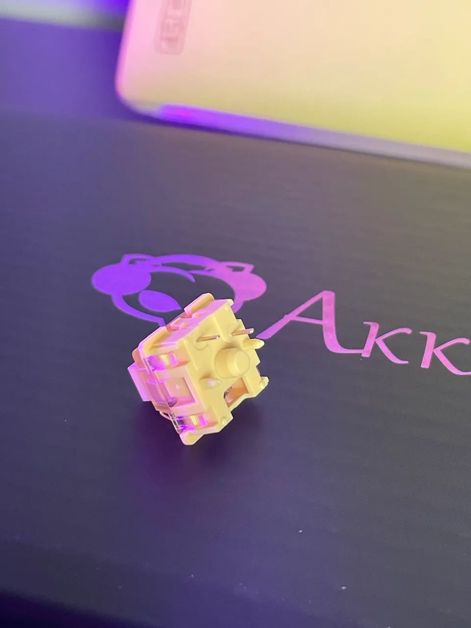 45un Switchs Banana - Akko Creamy Yellow Pro 64407622756481121