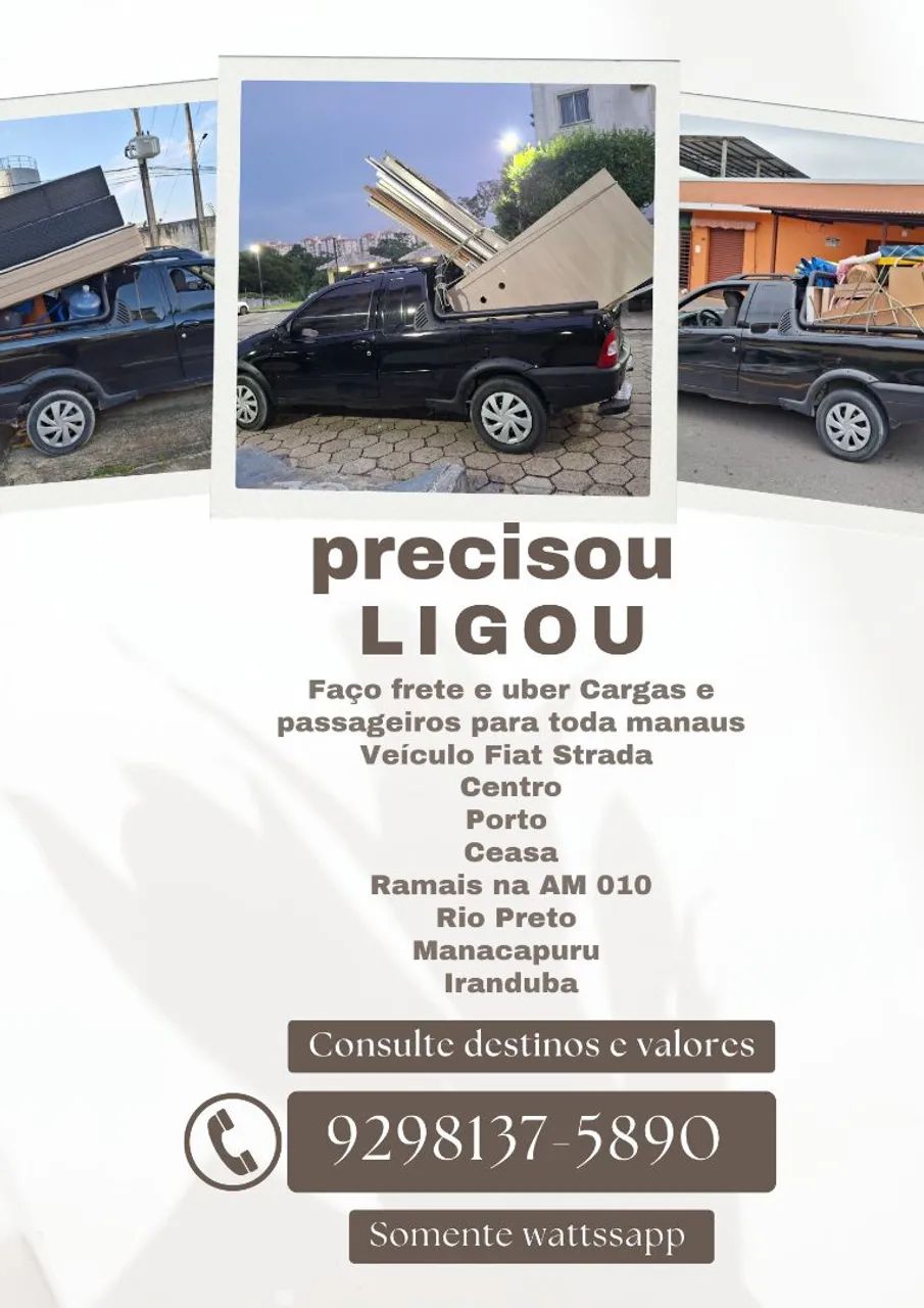 Faço uber e frete 49.99 R$ - Foto 2