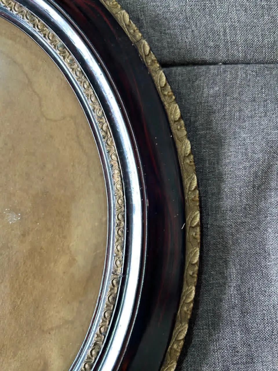 Moldura Mogno Vidro Côncavo  - Foto 4