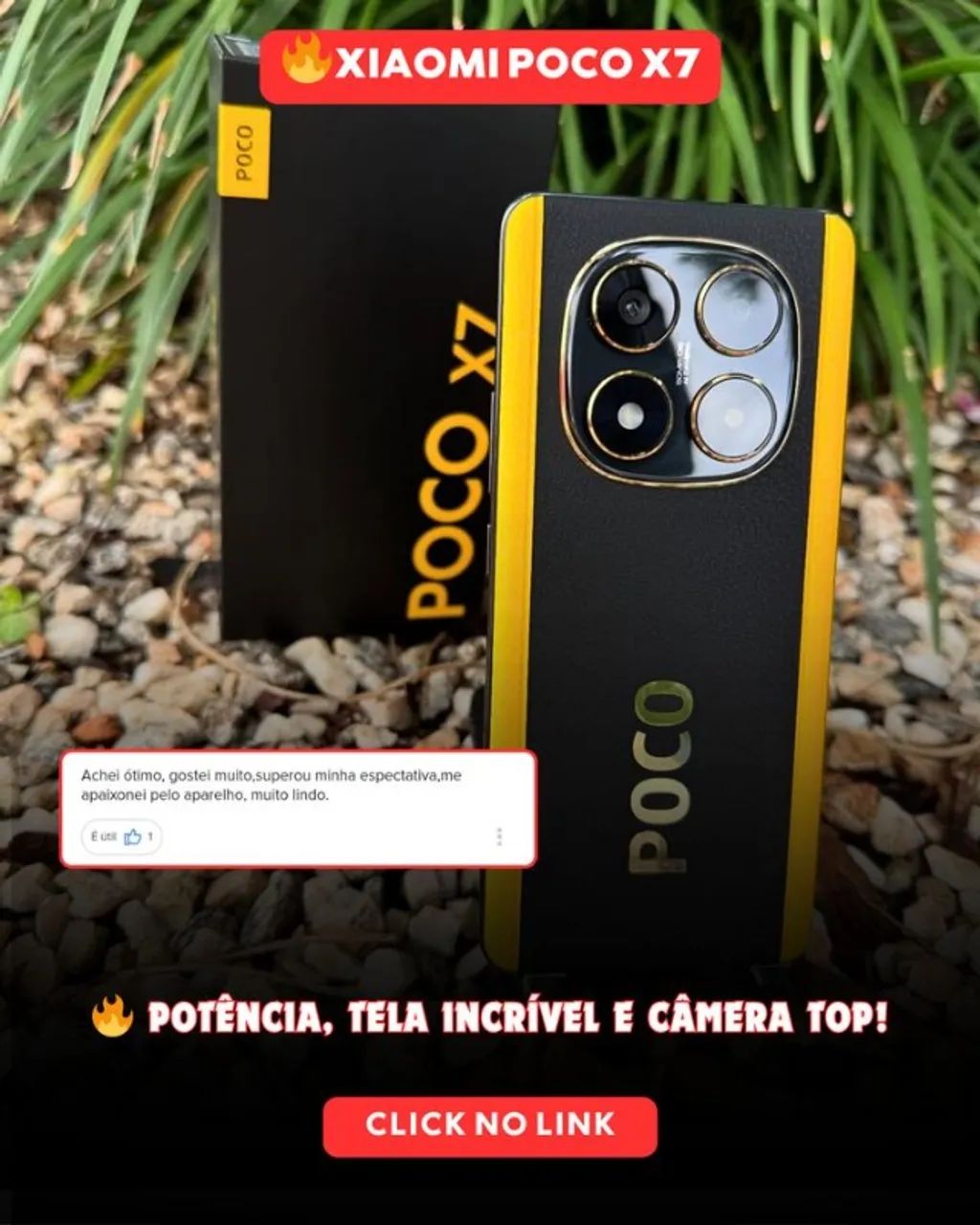 POCO X7 com 512GB, 12GB RAM ? Parcelamento no boleto em até 18x! - Foto 4