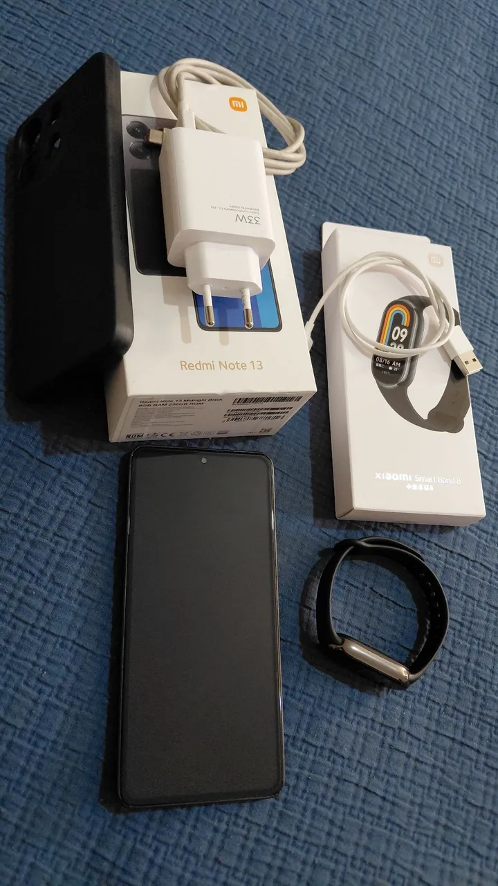 Redmi Note 13 4g + Xiaomi smartband 8