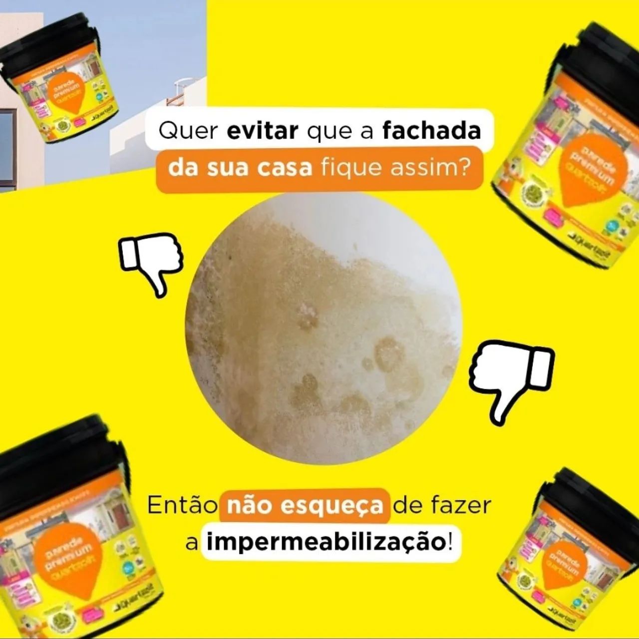 Impermeabilizante Parede Quartzolit 18kg - Foto 4