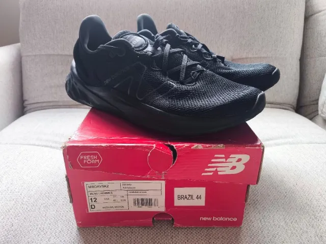 Tenis New Balance Preto Tamanho 43/44 Seminovo Excelente Estado