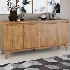 Buffet 4 Portas 156cm Viero Flip 1,56 cm na Pronta Entrega.