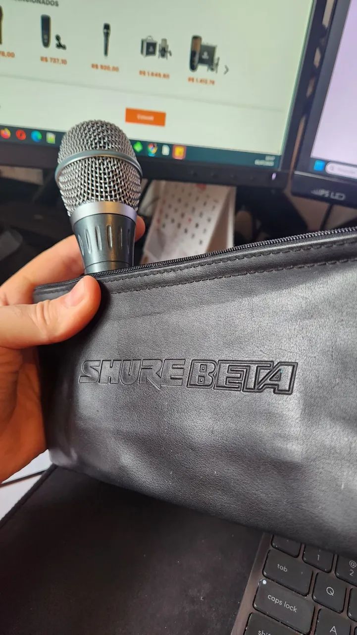 Microfone Shure Beta 87A - Original429414127806064645