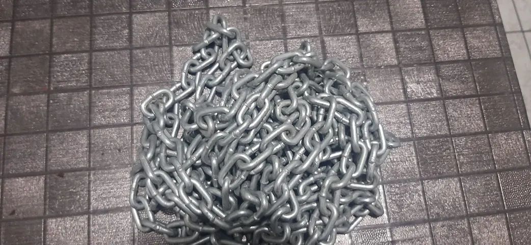 Corrente De Ferro Galvanizada Soldada 6mm - Foto 2