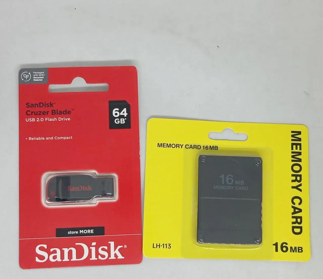 Pendrive 64 + Memory card 16 mb Kit upgrade Ps2