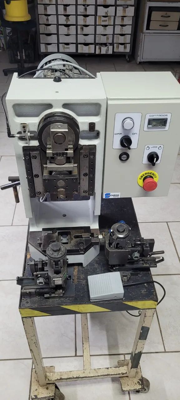 Prensa para aplicadores de terminais Faston, Modu e outros - Foto 2