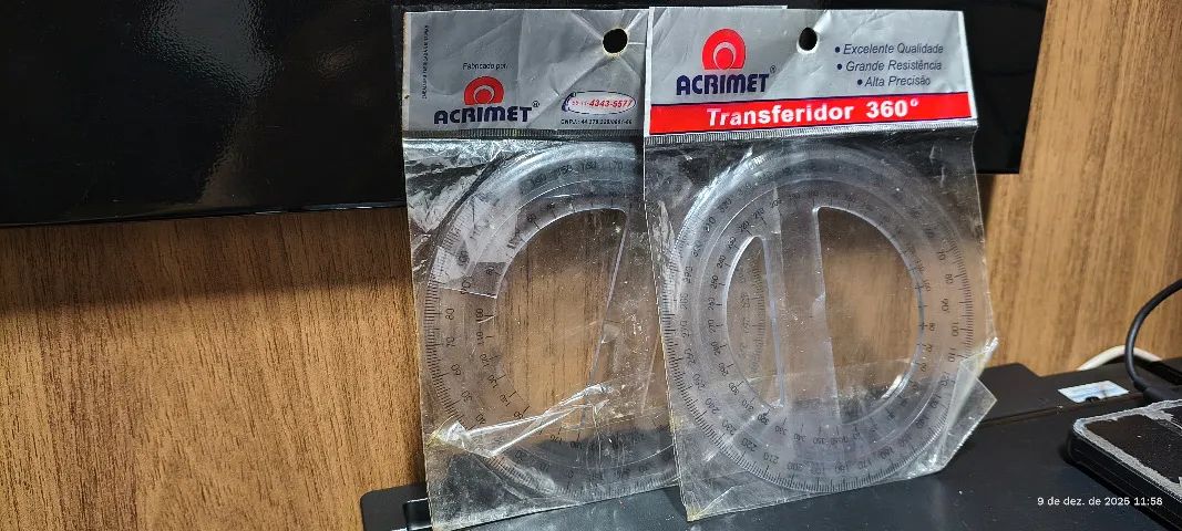 2 TRANSFERIDORES 360° - MARCA ACRIMET - Foto 2