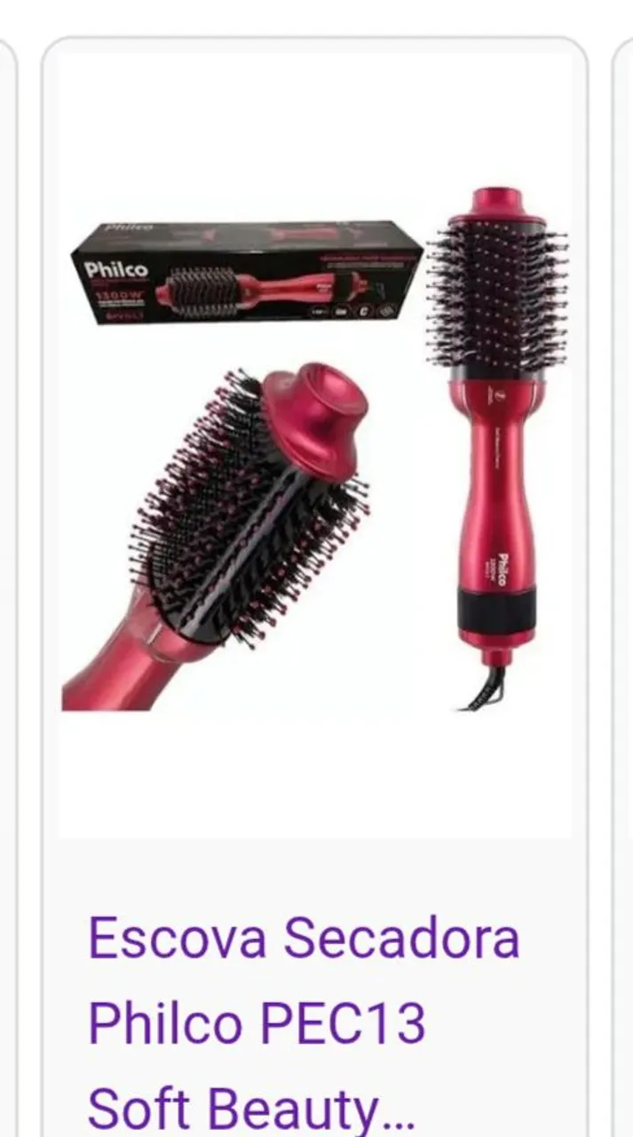 Escova Secadora Philco PEC13 Soft Beauty