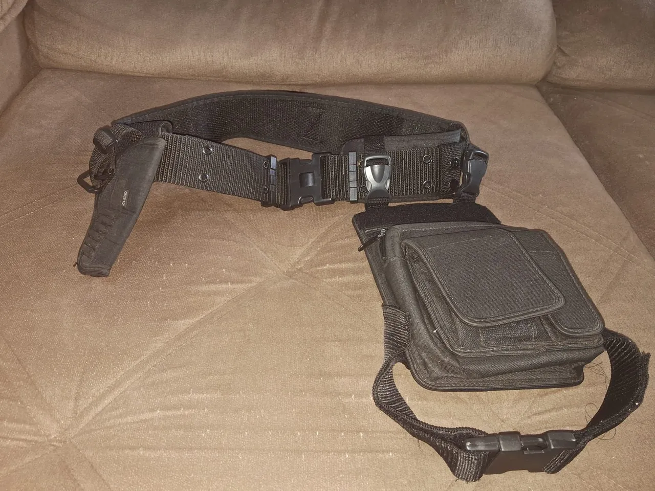 Kit de cinto com porta treco