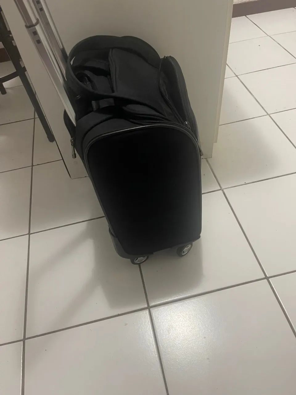 Mala de Viagem Preta com Rodinhas - Foto 4