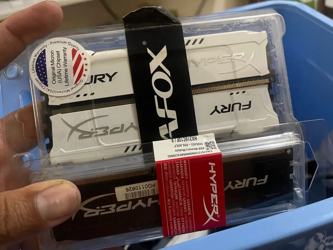 Memória RAM HyperX Fury 4GB DDR3 1866MHz