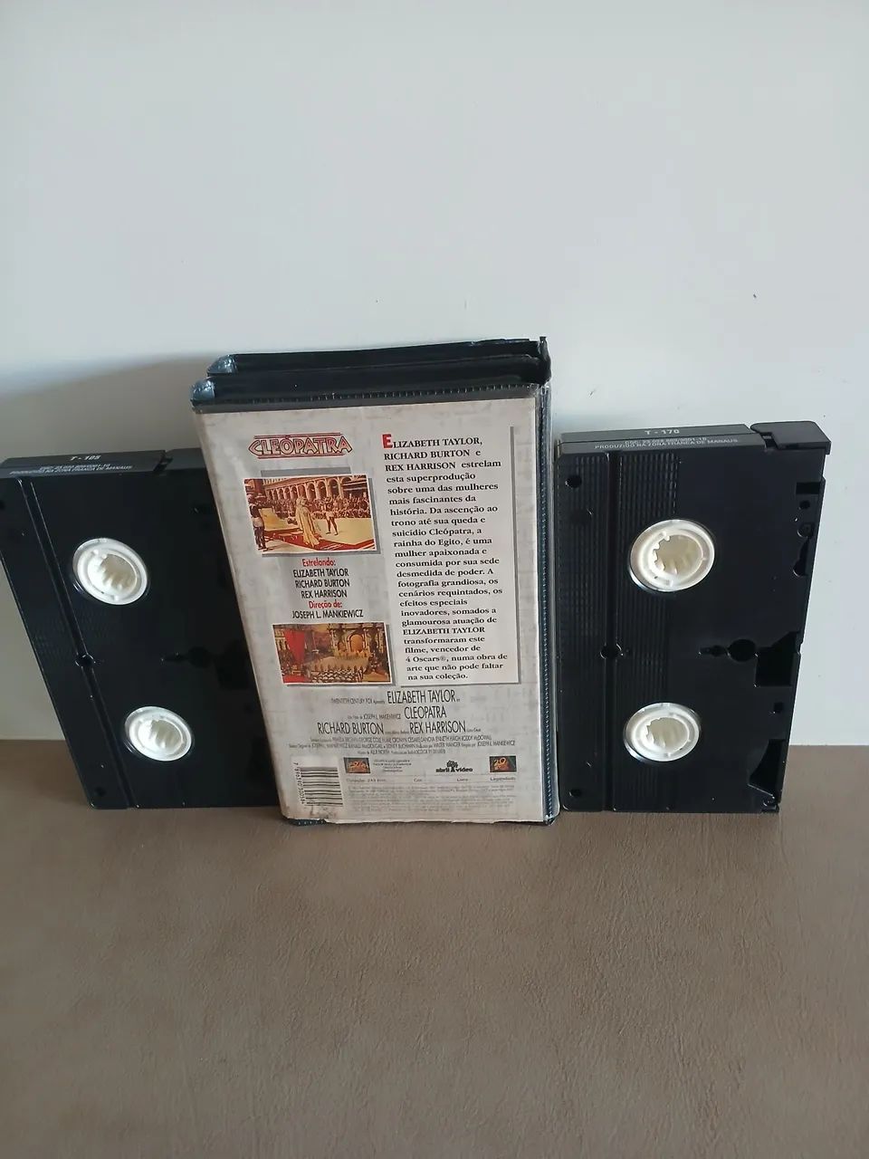 VHS Cleopatra - Elizabeth Taylor, Richard Burton, Rex Harrison - Foto 2