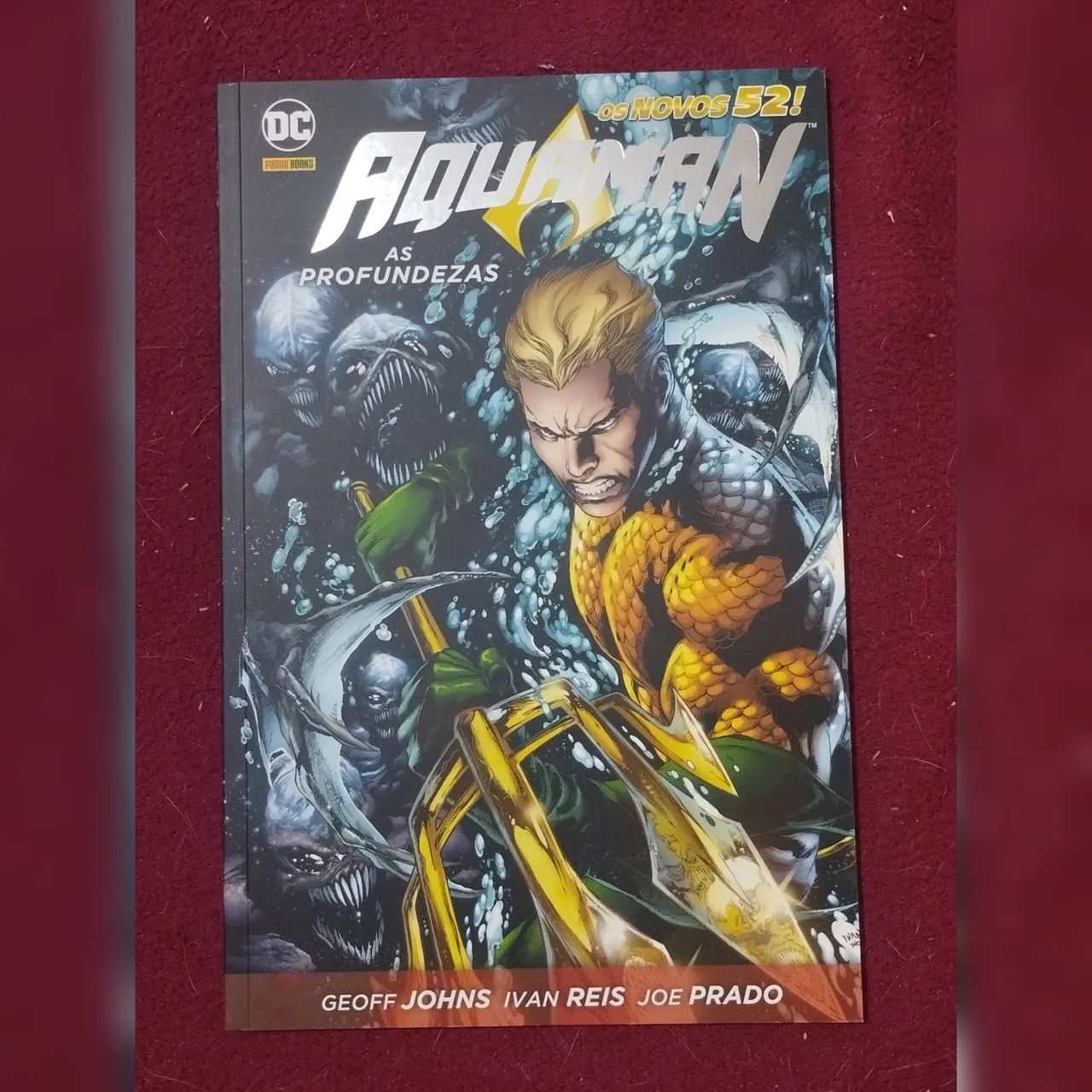 HQs-Box Aquaman Os Novos 52  - Foto 5