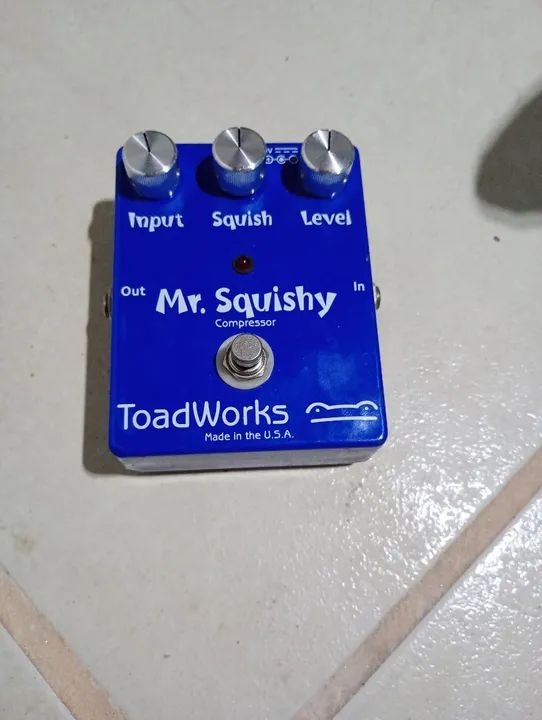 Compressor de Guitarra ToadWorks Mr. Squishy 