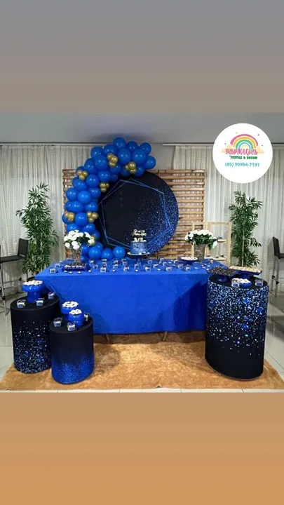 DECORAÇÃO DE FESTA VÁRIAS CORES E TEMAS