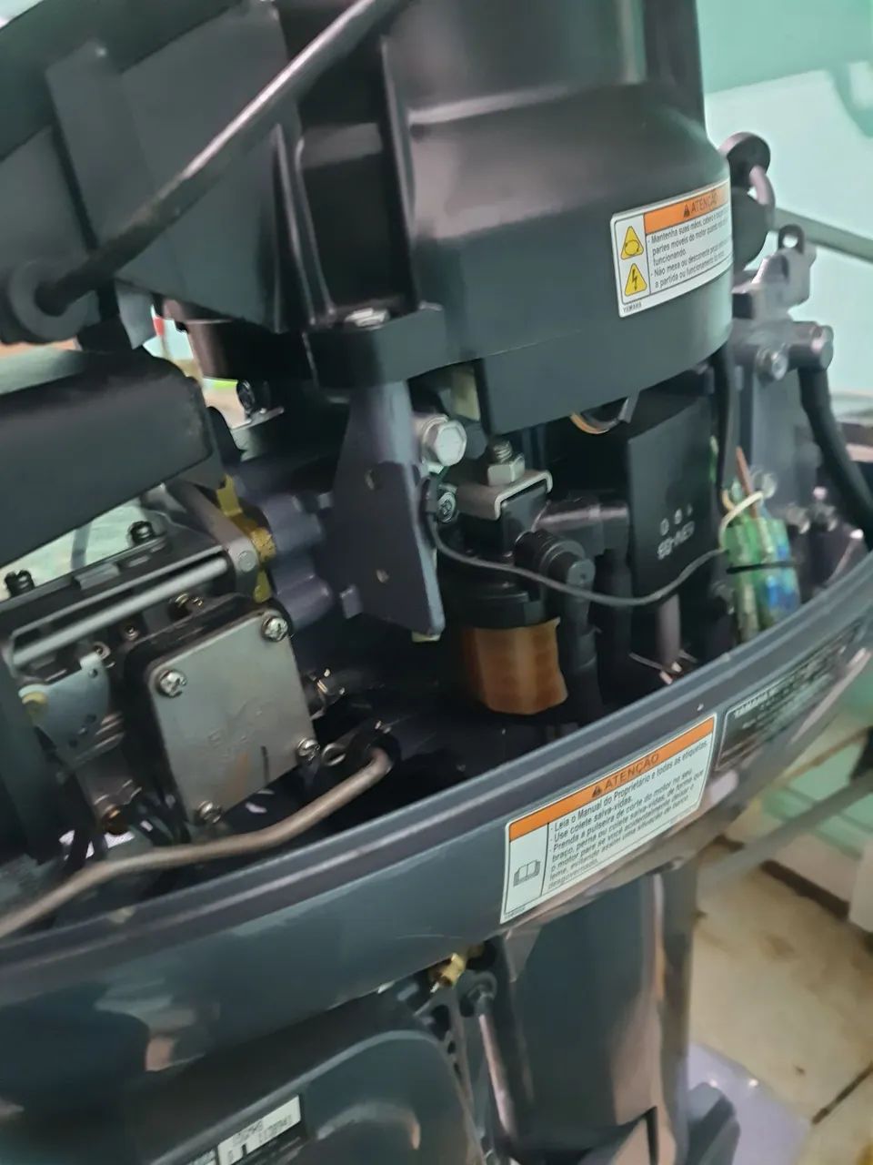 Barco de alumínio 5 metros com motor yamaha 15hp 2022  - Foto 4