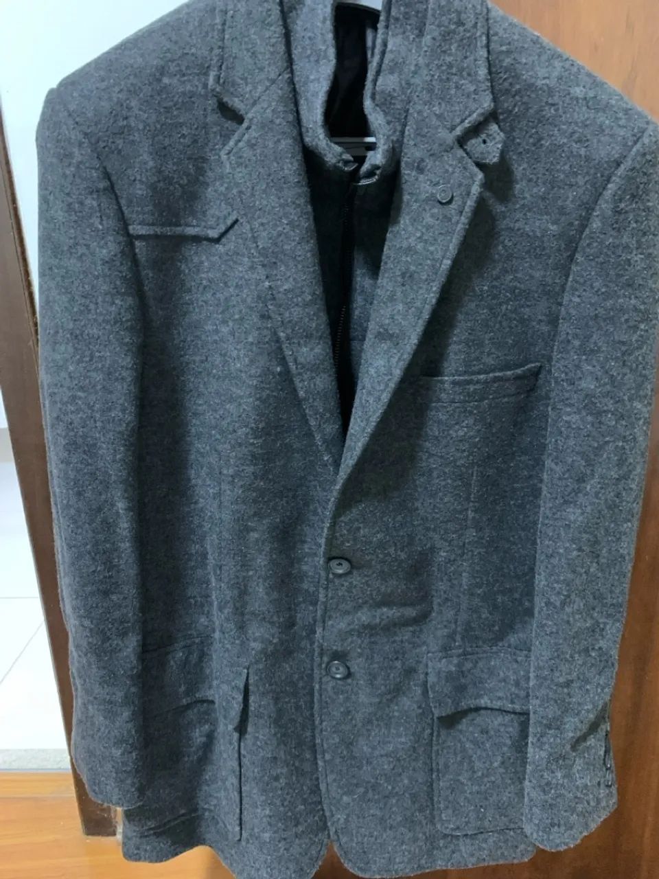 Blazer de lã masculino - Foto 5