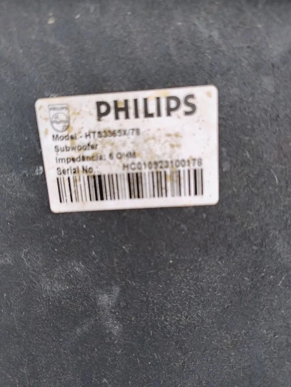 Caixa subwoofer Philips  - Foto 4