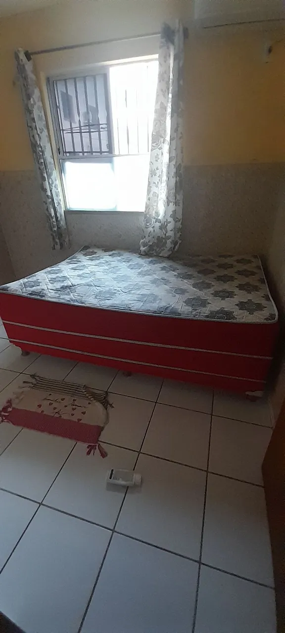 Cama Box Casal Vermelha
