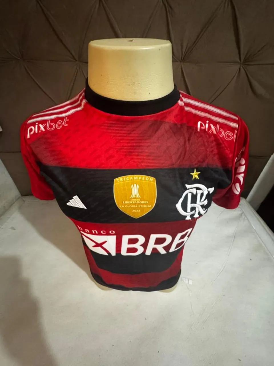 Camisa do Flamengo Tricampeão Libertadores 2022
