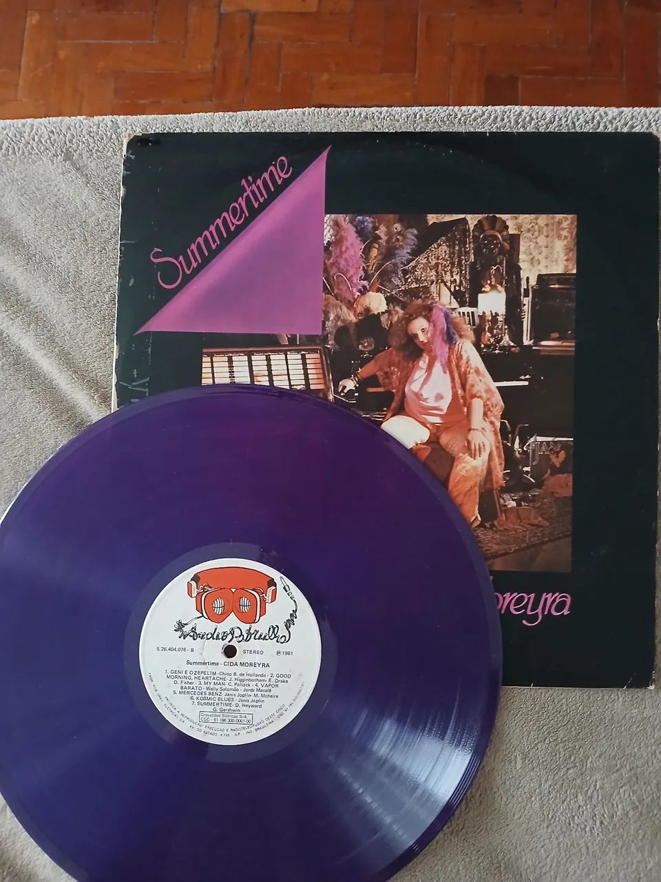 Disco Vinil usado Cida Moreyra - Foto 3