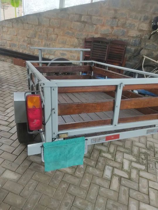 Carreta de madeira e ferro - Foto 4