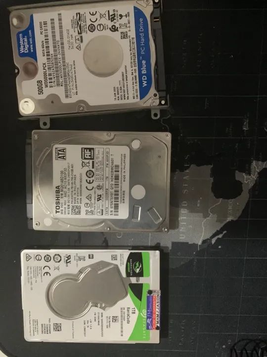 HDs 500GB e 1TB - Diversas Marcas