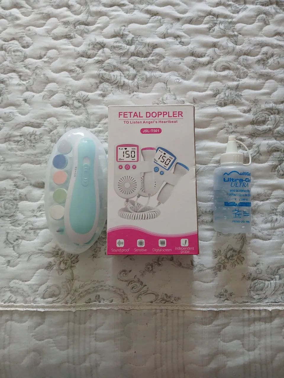 Doppler Fetal e lixa unha bebebr