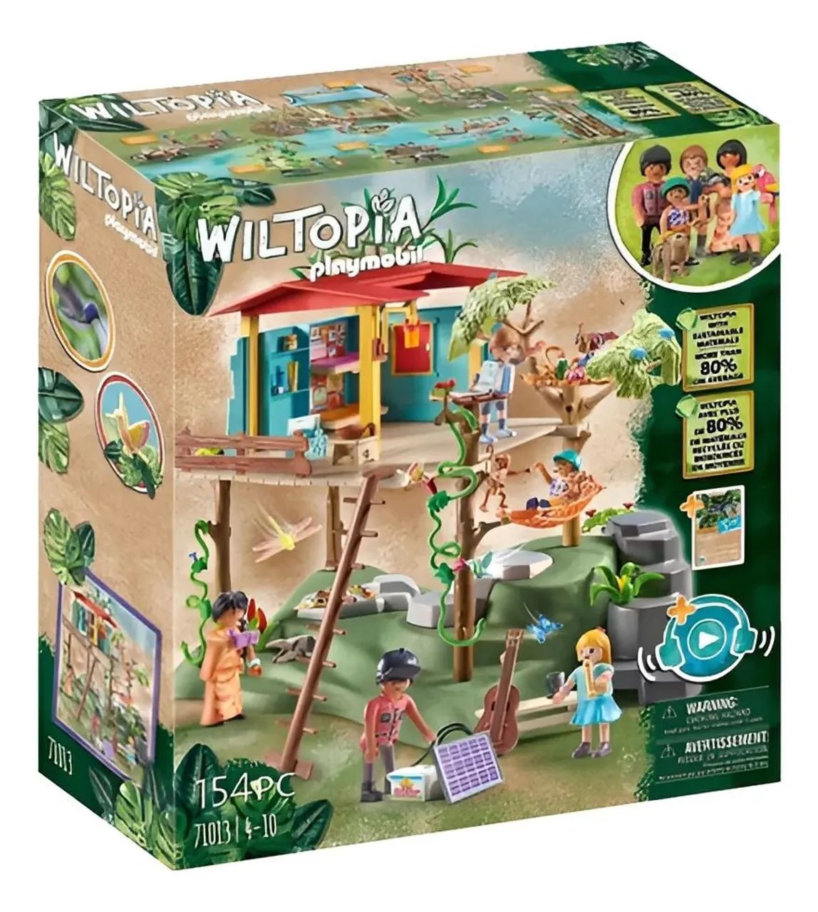 Playmobil 71013 Wiltopia Casa Árvore Da Família Tree House