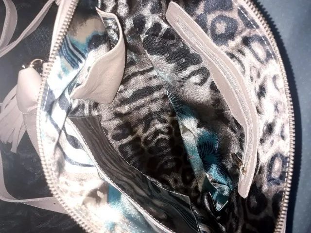 Bolsa em couro legítimo MV Couros , como nova - Foto 3