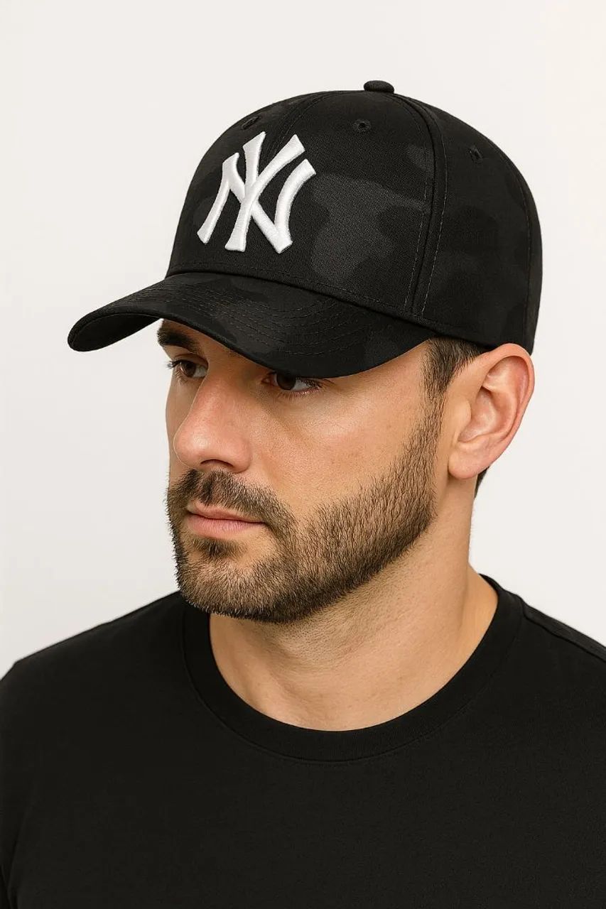 Boné NY Preto Camuflado Unisex  - Foto 3