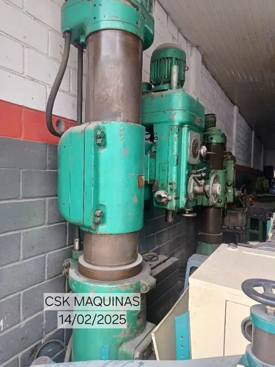 Furadeira radial Stankoimport, mod 2a55 - Foto 3