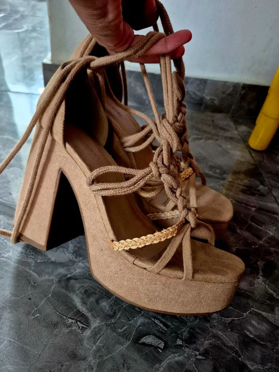 Sandália Plataforma Sonho dos Pés Calçados Vila Lage, São