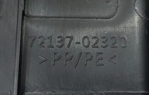 Acabamento Trilho Banco Diant Direito Corolla 2015 - 2019 - Preto - Foto 2