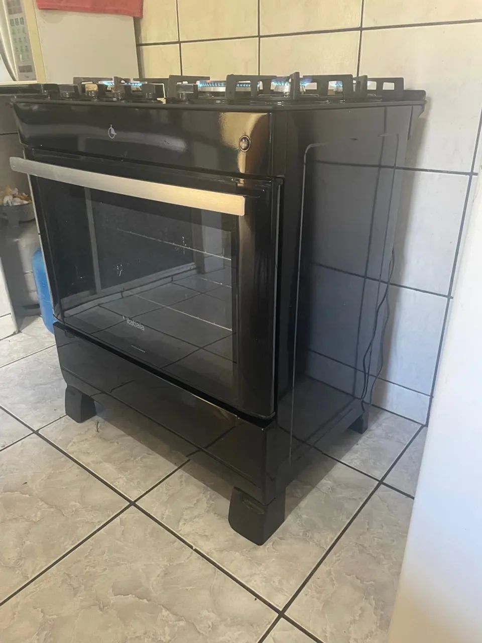 Fogão cooktop 5 bocas Itatiaia Vitrum