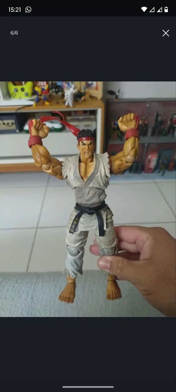 Ryu play arts kai (com detalhe)