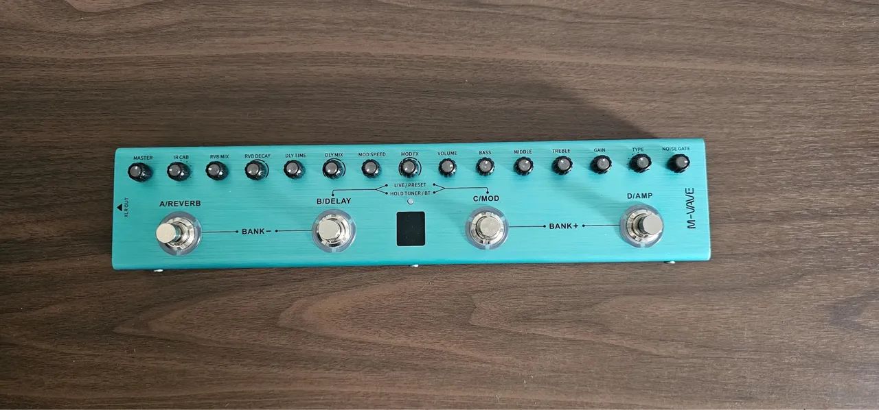 Pedal de Guitarra M-Vave Tank G Multiefeitos - Foto 5