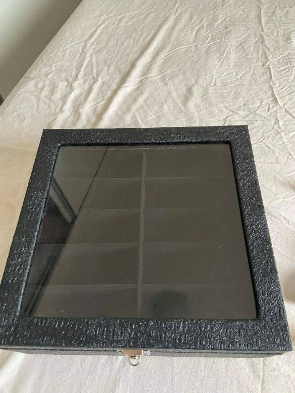 Estojo porta óculos para 20 óculos Preto - Foto 3